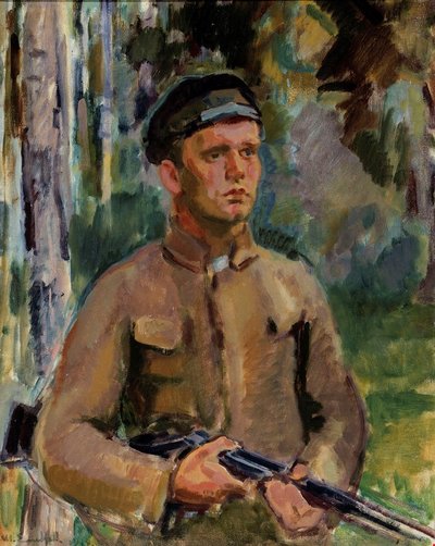 Jäger von Magnus Enckell